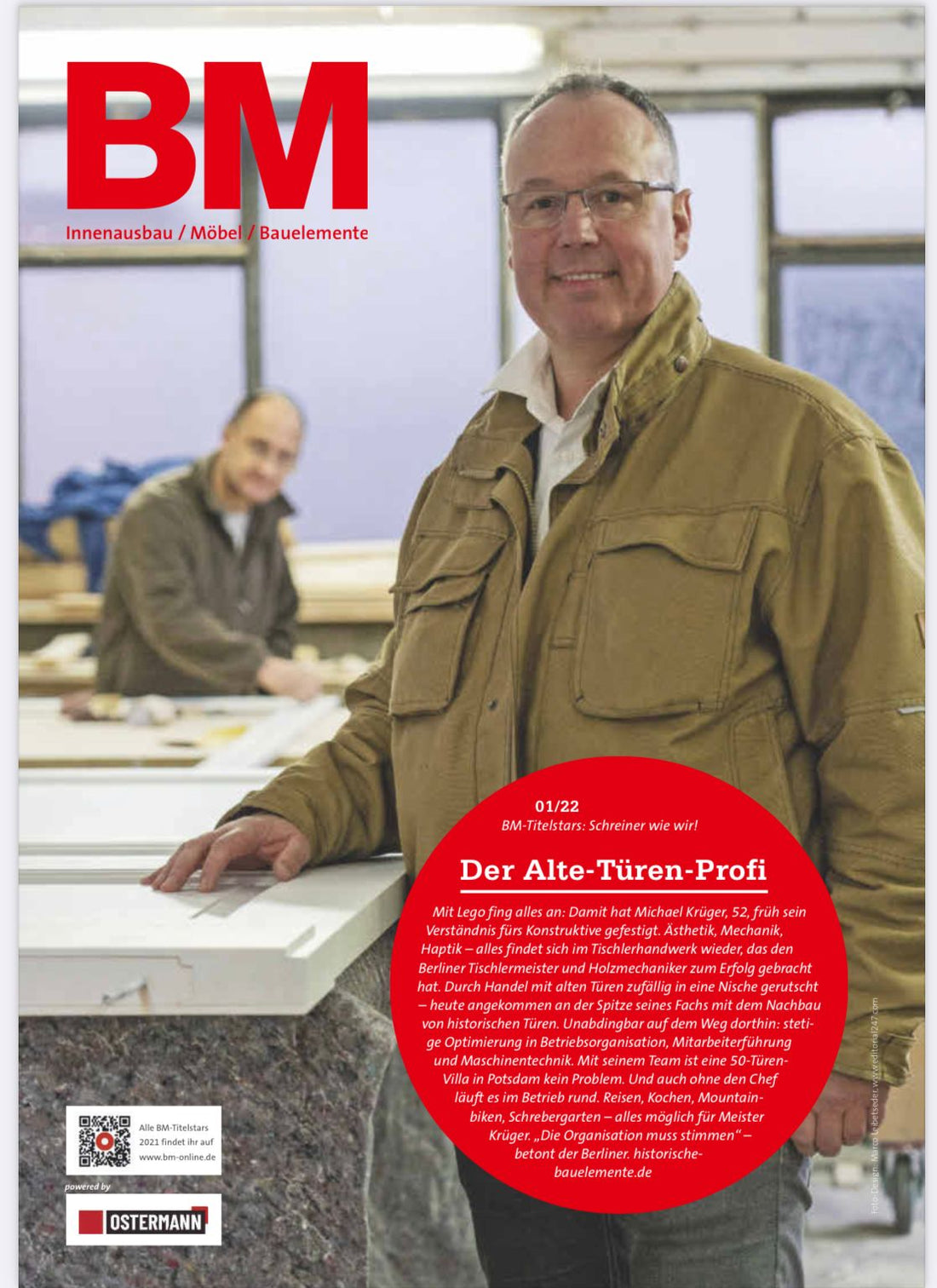 BM-Titelstars: Schreiner wie wir!  Der Alte-Türen-Profi