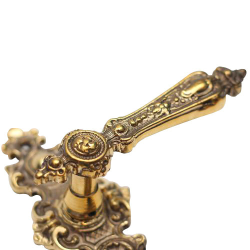 Gründerzeit Zimmertür- und WC-Türbeschlag NA-O-K5