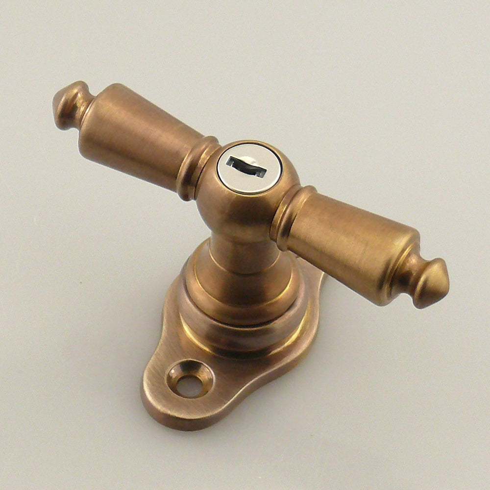 NA-F-SZ2 "Berliner Rolle" Abschließbarer Historismus Fenstergriff