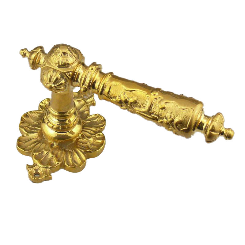 Gründerzeit Haustür-Rosettengarnitur NA-1517-HE