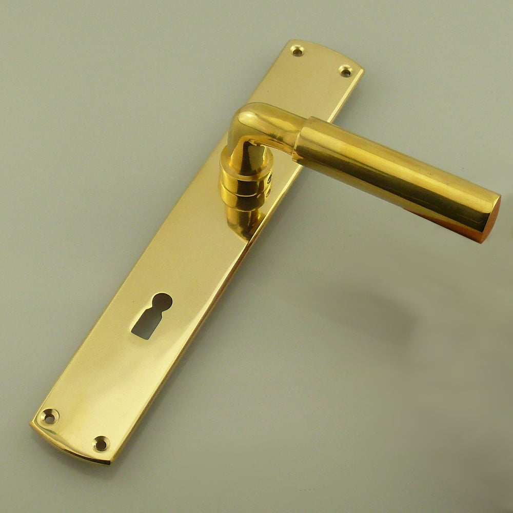 NA-V-1131/2111 Edle, schlichte Bauhaus Zimmertür Drückergarnitur