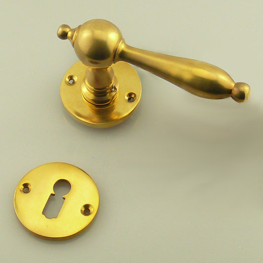 NA-V-4231/2061 Biedermeier Rosetten Drückergarnitur