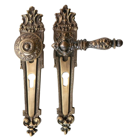 Große Gründerzeit Wohnungstür Garnitur NA-O-K9-WE IT